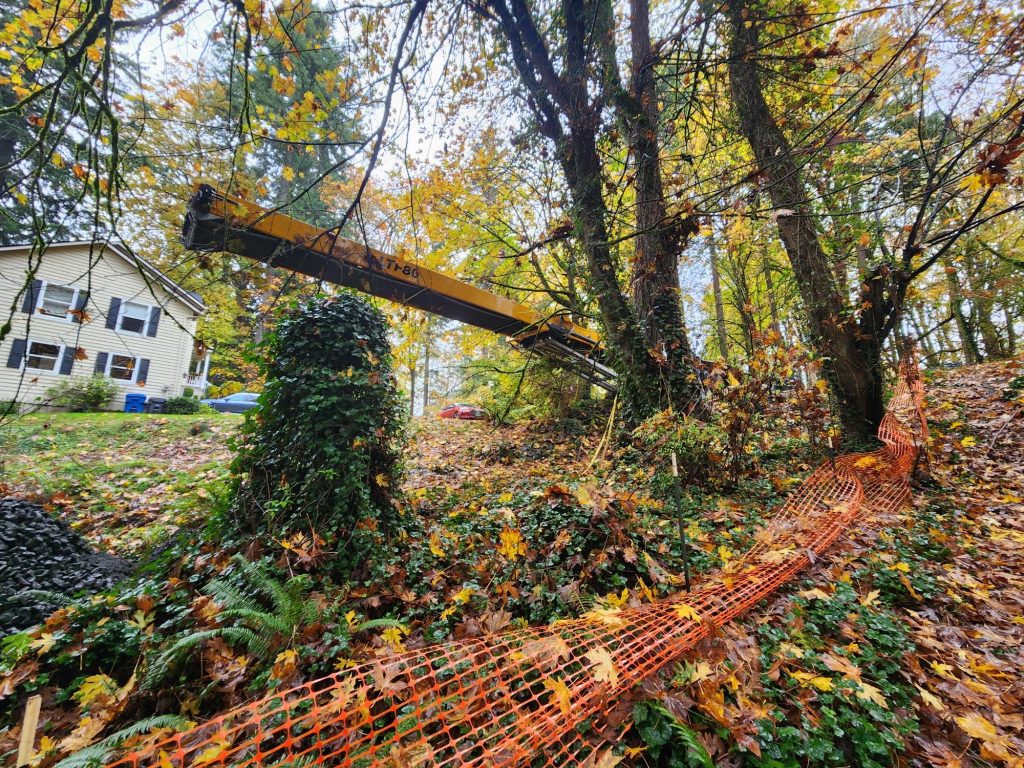 Cain At Eskridge Erosion Control in Olympia, WA