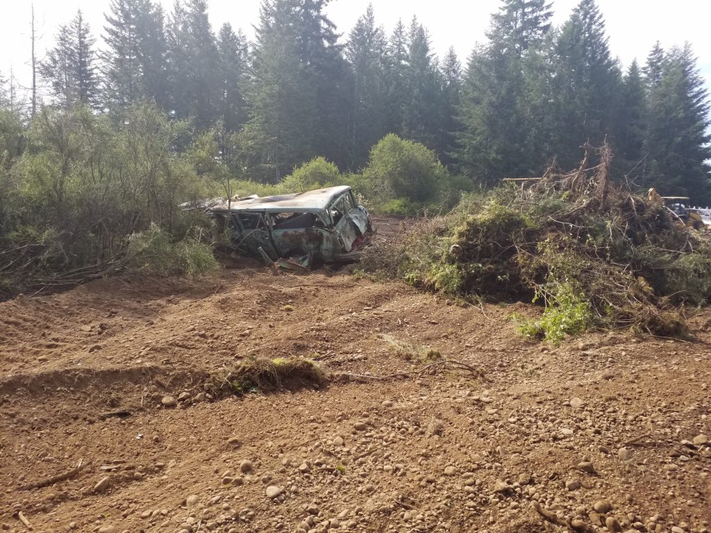 Evoc Skid Pan in WSP Training Facility Shelton, WA