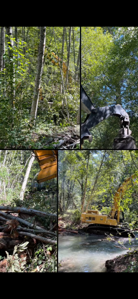 Cispus-Yellowjacket Phase 3 Restoration in Cispus River/Yellowjacket Creek (Near Camp Cispus)