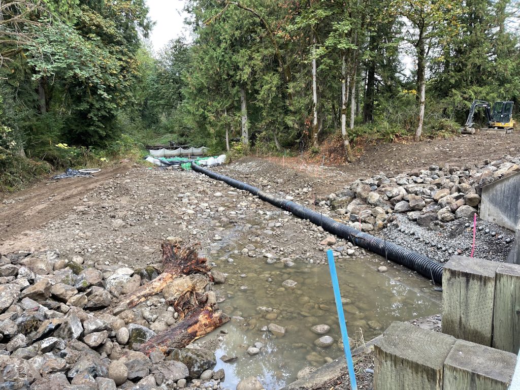 Stowell Mp 0.57 Bridge Scour Repair in Salkum, WA