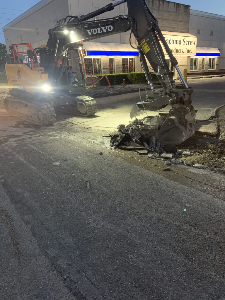 84th Ave South Slump Repair in Kent, WA