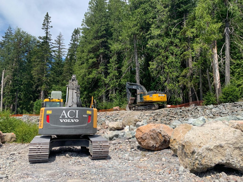 Upper Nisqually & Mt Rainier Levee Retrofit in Ashford, wa - UPPER NISQUALLY RIVER – BELOW PARADISE NATIONAL PARK MAIN GATE