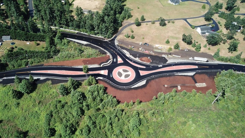 Sr 510 Meridian Rd Se Roundabout & Paving in Intersection of State Route 510 and Meridian Road SE, WA