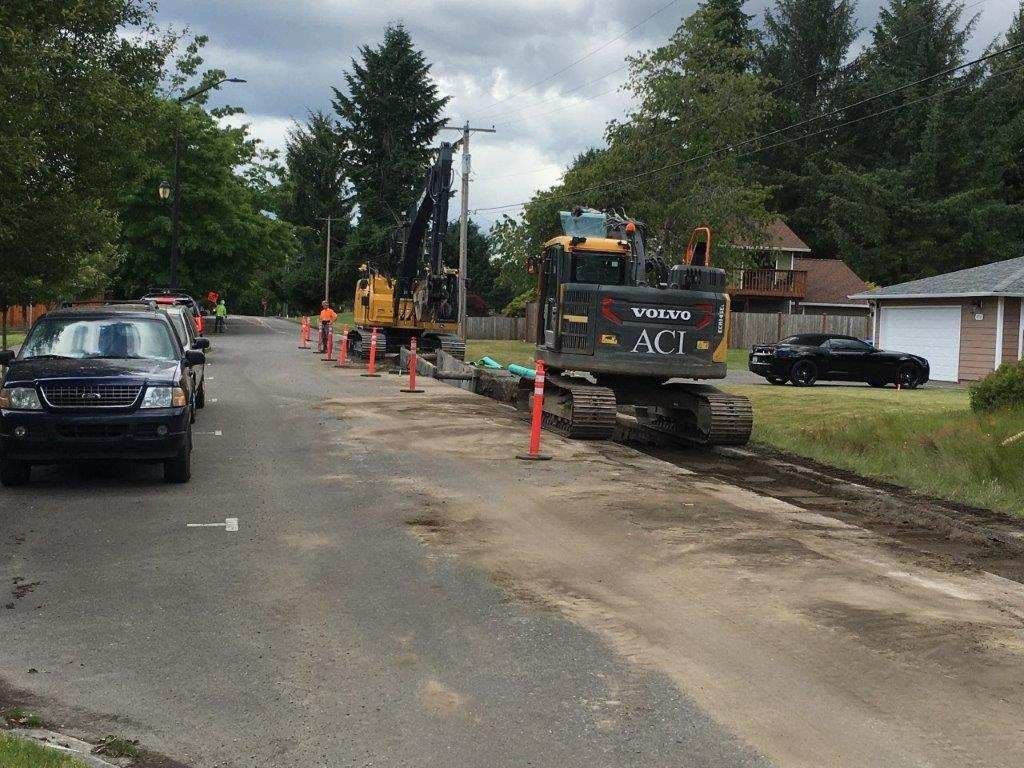 Capitol Golf Course – West Water & Wastewater Improvements in LACEY, WA